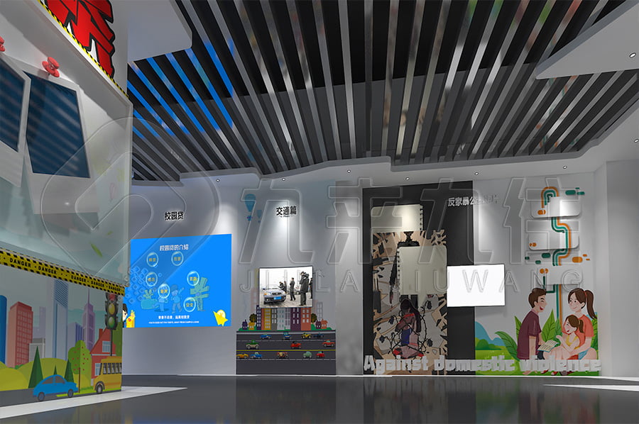 道德與法制，法制教育展廳，裝修公司，司法局法治文化示范展館，設(shè)計(jì)平面圖