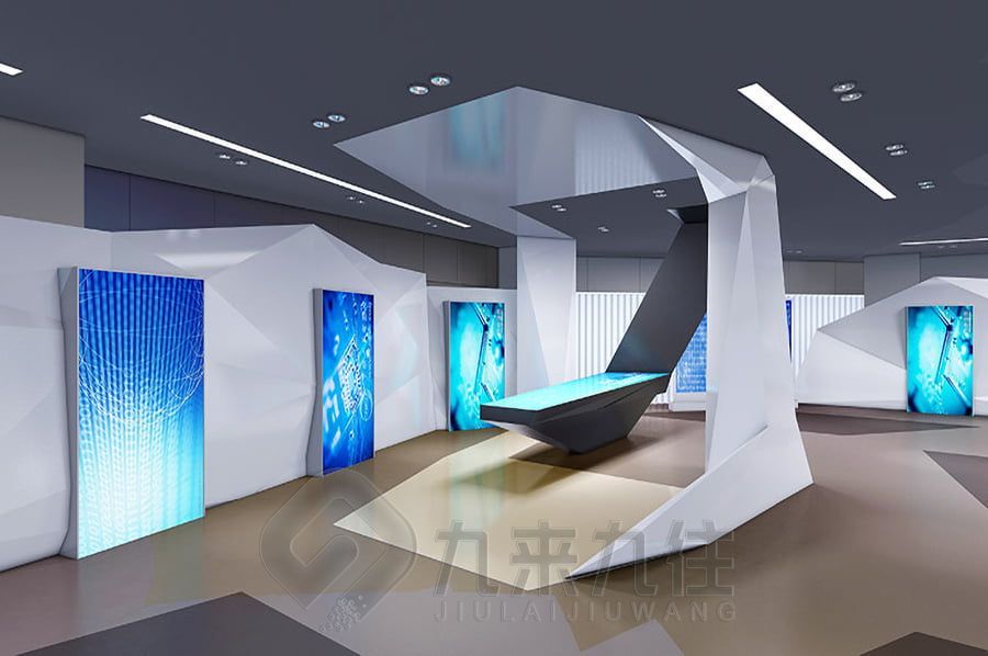 智慧國企文化展廳設(shè)計,數(shù)字化展覽館建設(shè)方案,九來九往多媒體展覽館設(shè)計公司