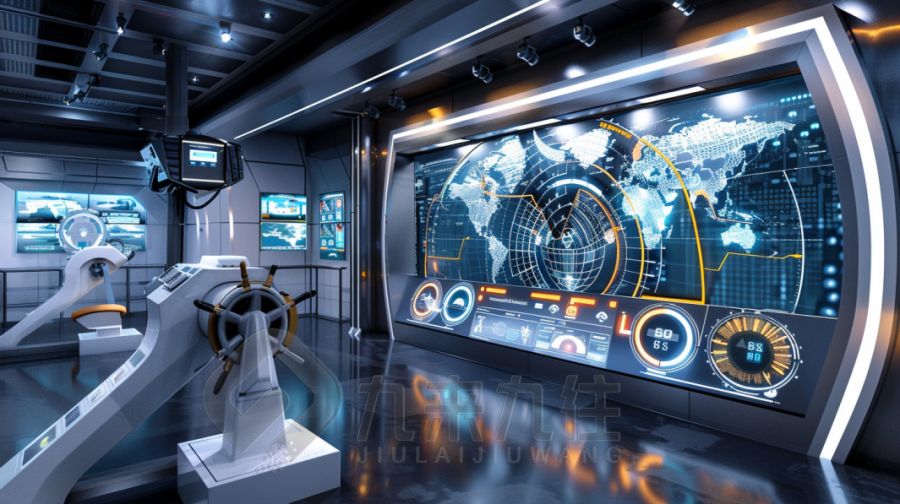 智慧國企文化展廳設(shè)計,數(shù)字化展覽館建設(shè)方案,九來九往多媒體展覽館設(shè)計公司
