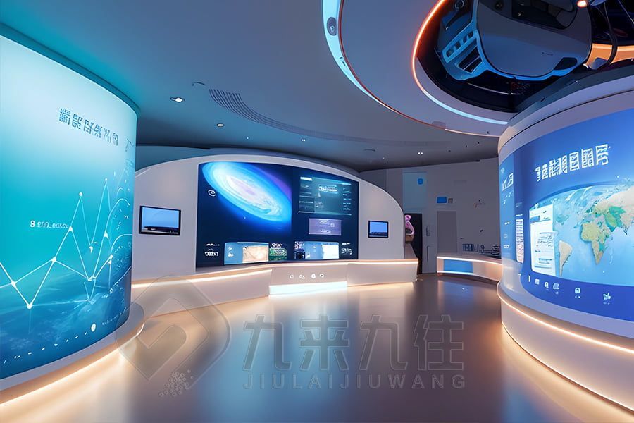 VR素質(zhì)教育展館設(shè)計(jì),數(shù)字化展覽空間施工,環(huán)保智能展廳策劃