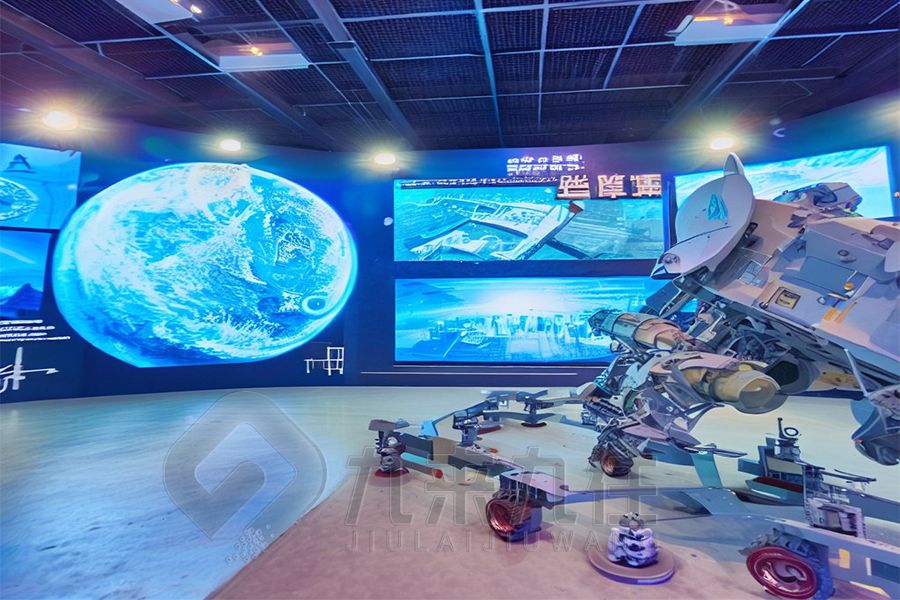 沉浸式國(guó)防宣教基地設(shè)計(jì),互動(dòng)國(guó)防展館施工方案,多媒體國(guó)防教育展覽館設(shè)計(jì)公司