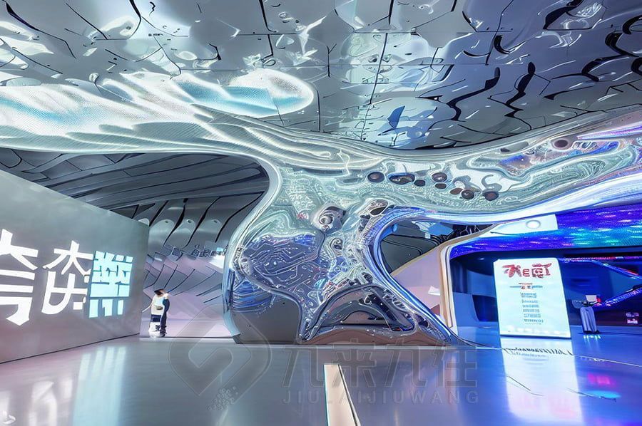 國企展廳聲光電設(shè)計,數(shù)字化展覽館施工,智能化展示空間建設(shè)