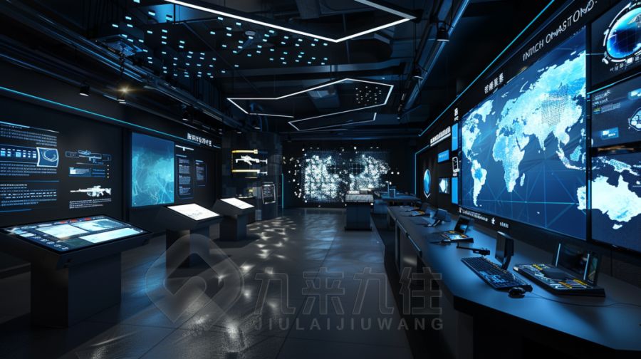 軍史博物館設(shè)計(jì), 現(xiàn)代展廳施工, 環(huán)保裝修