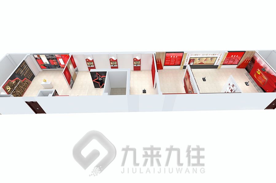 市食品藥品檢驗研究院黨建科普展廳建設(shè)，智慧黨建展廳設(shè)計方案