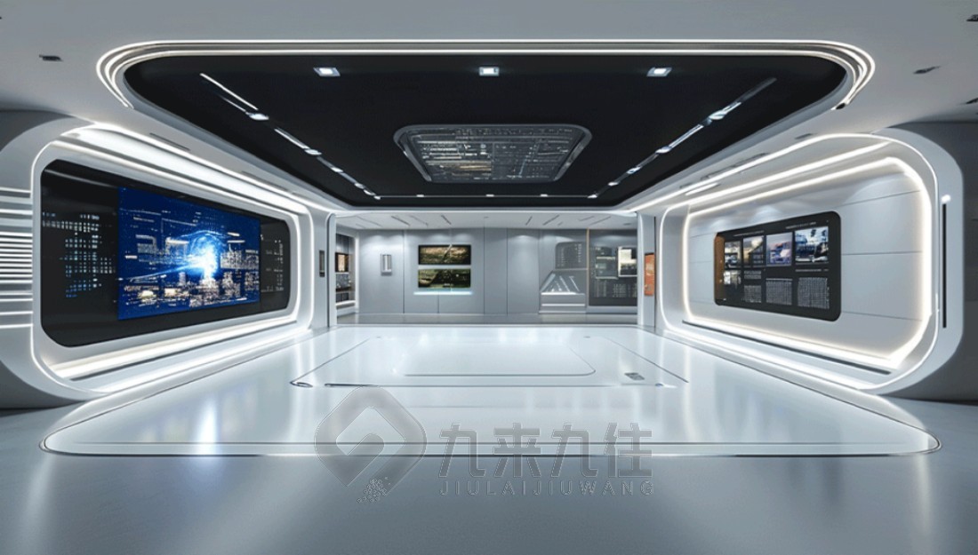 展示館設計，多媒體互動，現(xiàn)代展覽空間，解決方案，施工建設，創(chuàng)意展示技術，互動體驗，展覽空間規(guī)劃