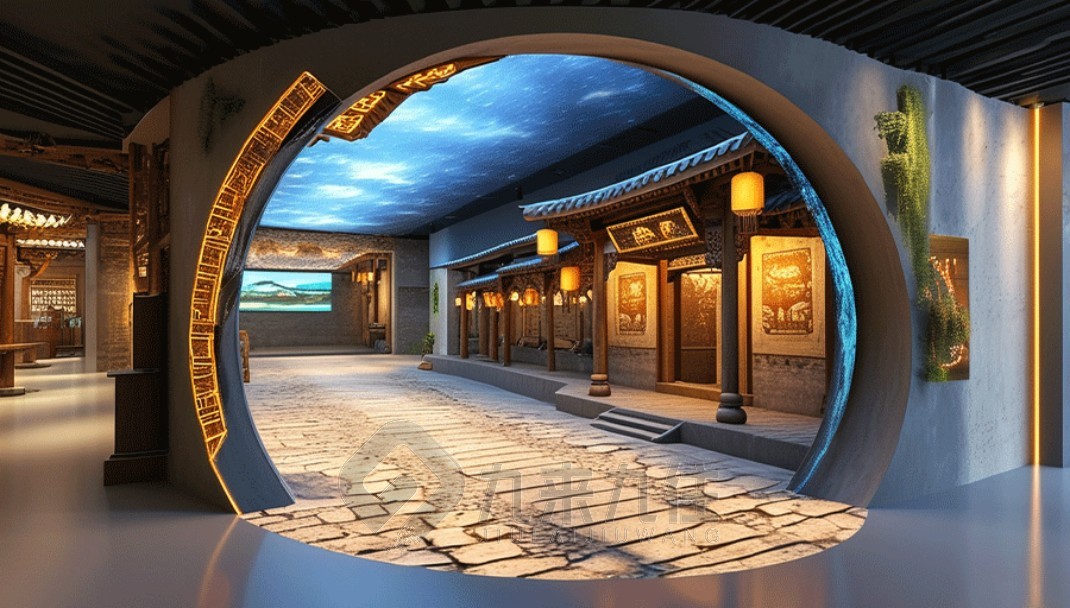 展館多媒體設(shè)計(jì)，多媒體展廳設(shè)計(jì)效果圖，展館設(shè)計(jì)搭建方案