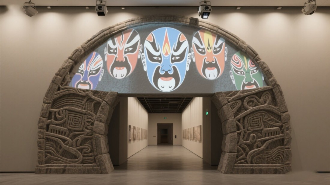 非遺文化展廳，非遺文化體驗(yàn)館