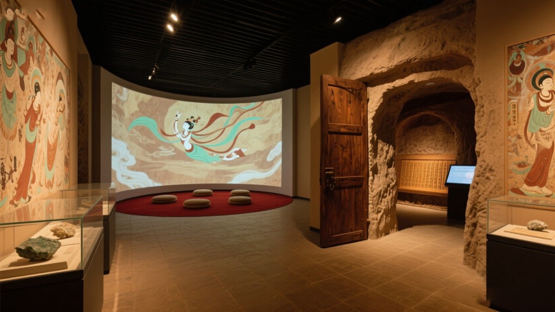 民俗文化展覽館，非物質(zhì)文化遺產(chǎn)博物館
