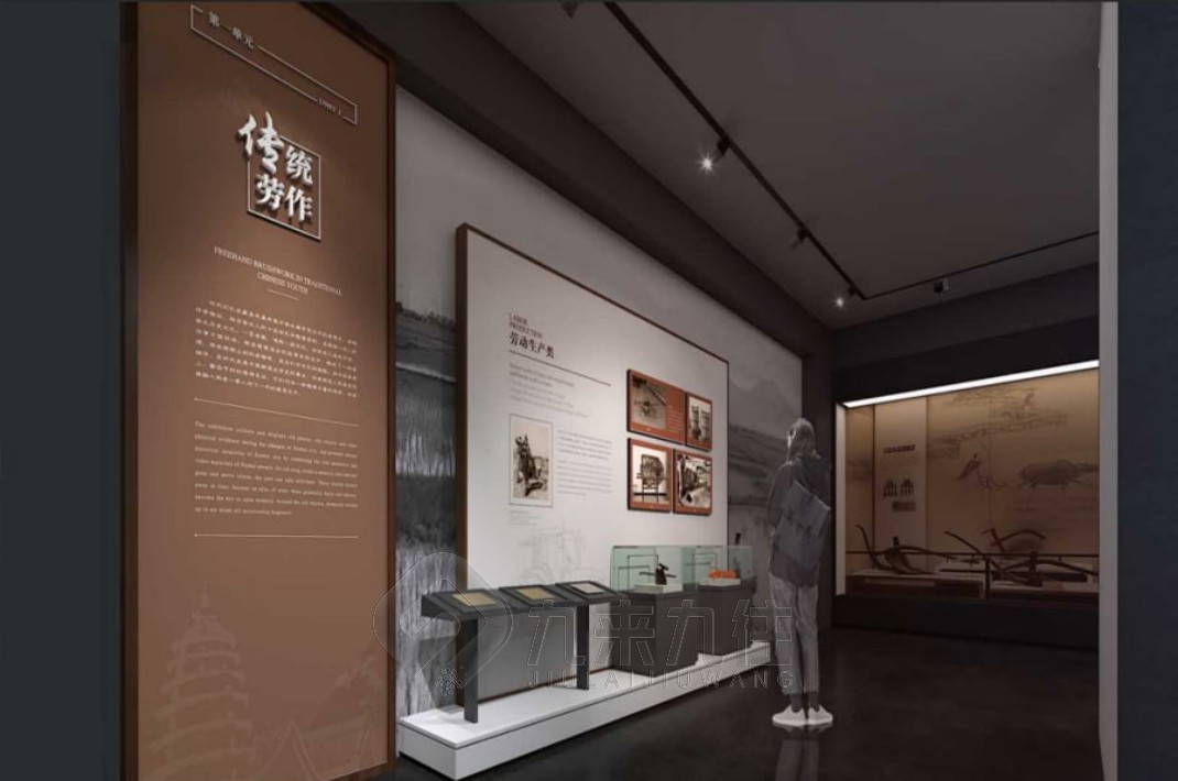 農(nóng)業(yè)展廳設(shè)計(jì)效果圖，農(nóng)業(yè)科普展廳