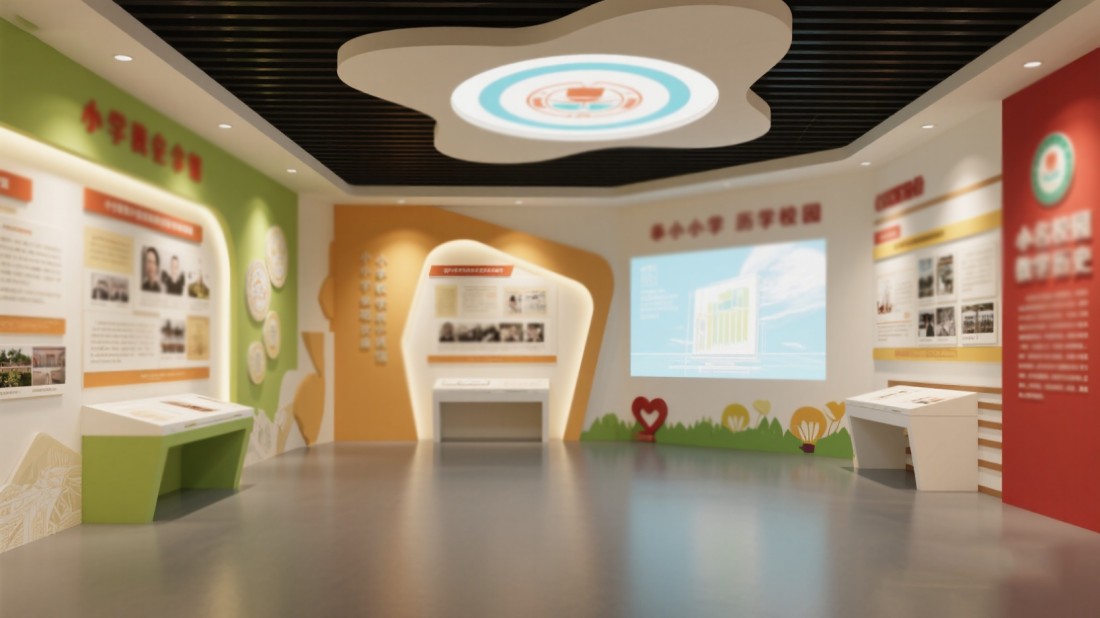 校史館內(nèi)容設(shè)計，校史展廳