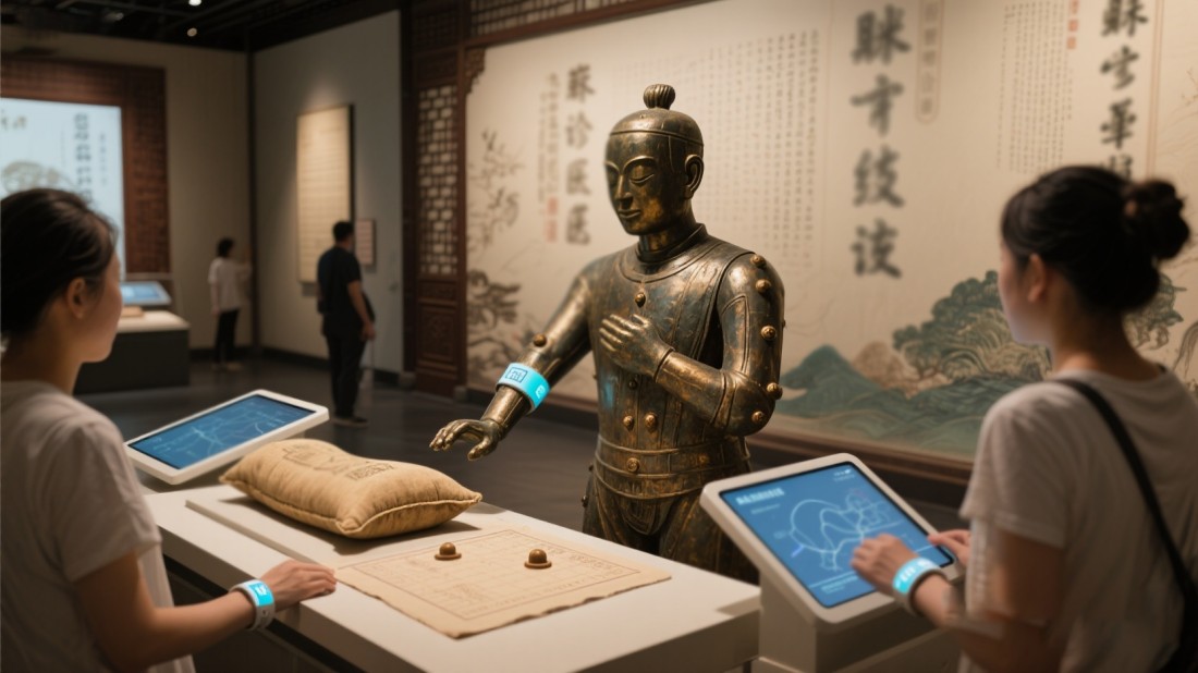 中醫(yī)藥博物館裝修，中醫(yī)藥企業(yè)展廳