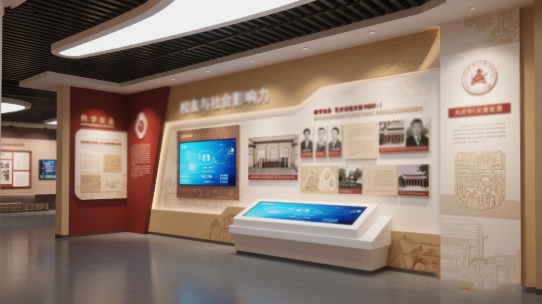 校史館，校史展廳