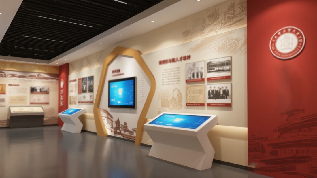 現(xiàn)代化校史展覽館設(shè)計(jì)效果圖 現(xiàn)代化校史展覽館設(shè)計(jì)效果圖
